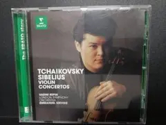 チャイコフスキー/シベリウス　ヴァイオリン協奏曲　レーピン/クリヴィヌ/LSO