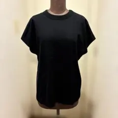 トラバイユマニュアル　ブラックTシャツ コットン100%のサムネイル