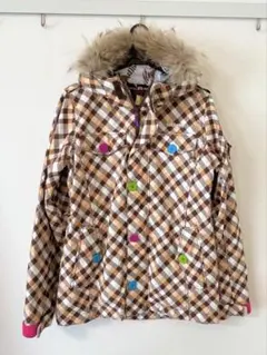 BILLABONG チェック柄ジャケットとカーゴパンツセット M