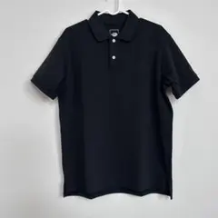 【新品】THE NORTH FACE ロゴ刺繍ポロシャツ　（2XL）黒 THE NORTH FACE M LOGO POLO / ノースフェイス メンズ ロゴ