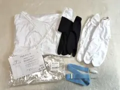 【和装小物４点セット】 きものスリップ 足袋2足 コーリンベルト