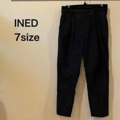 【美品】INED イネド パンツ カジュアルパンツ レディース ブラック 7
