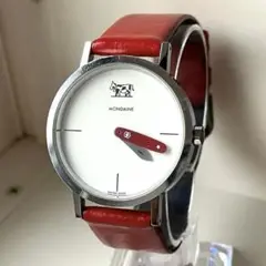 MONDAINE×VICTORINOX コラボ　モンディーン　稼働品　レッド