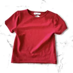 ZARA キッズ 半袖Tシャツ レッド 150cm 11-12歳のサムネイル