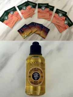 [最終処分]ロクシタンサンプル ヘアシャンプー/コンディショナー/シャワーオイル