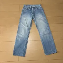 14-112 リーバイス 無地 デニムパンツ ストレート W28L30 S 青 - メルカリ