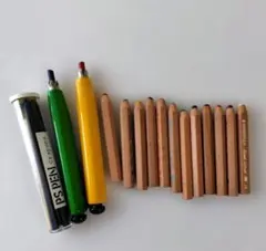 PS PEN（スウェーデン製）と替芯、ステッドラーの太軸色鉛筆12色 セットのサムネイル