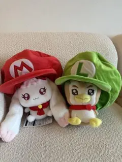 マリオ　ルイージ　　ユニバ　ファンキャップセット