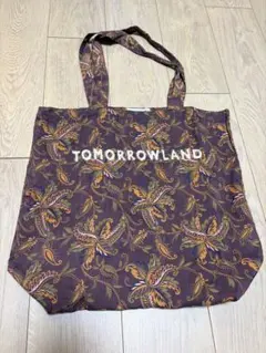 TOMORROWLAND ペイズリー柄 トートバッグのサムネイル