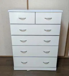 チェスト ホワイト 洋風タンス 衣類収納 子ども部屋