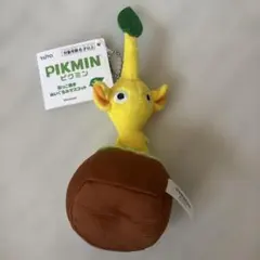 ピクミン 引っこ抜き　ぬいぐるみ　マスコット　きいろ　キーホルダー