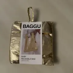 BAGGU BABY ゴールド エコバッグのサムネイル