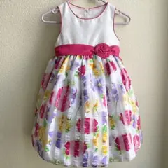 フラワープリント発表会フォーマルドレス 5歳 American Princess