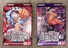 未サーチ品ONEPIECEスタートデッキ赤モンキーDルフィ紫シャーロットカタクリのサムネイル