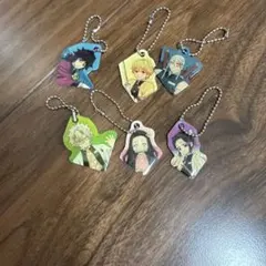 鬼滅の刃 アクリルキーホルダー 6個セット