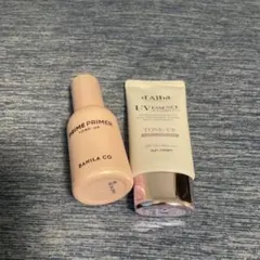 ダルバ トーンアップ サンクリームパープル & バニラコ プライムプライマー