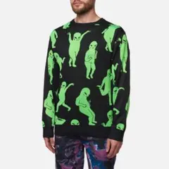 RIPNDIP エイリアン柄 ニットセーター