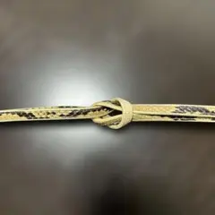 【新古品・未使用品】 帯締め 平組紐 平組 平打ち 縁起物 ヘビ 蛇 ロック