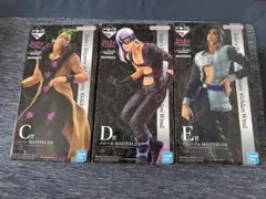 ジョジョの奇妙な冒険　一番くじ　メローネ　ペッシ　イルーヅォ　フィギュア ジョジョの奇妙な冒険 一番くじ メローネ ペッシ イルーヅォ