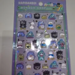 はぴだんぶい　ボンボンドロップシールミニ　正規品