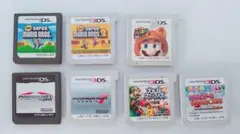 3DS　DS　マリオ　まとめ売り　7本セット　スーパーマリオ　マリオカート