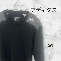 アディダス techfit アンダーシャツ XO ブラック