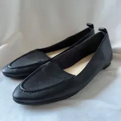 未使用級★RODESKO やわらかスリッポンブラックローファー 36