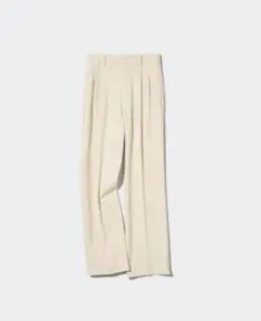 さ*ん様 【名作/ツータック】ユニクロ タックワイドパンツ XXL メンズ着用可