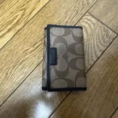 Coach モノグラムキーケース ブラウン/ブラック