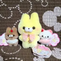 すくっとたっちさん あまあま ぬいぐるみ　ほしぞら2　3個セット