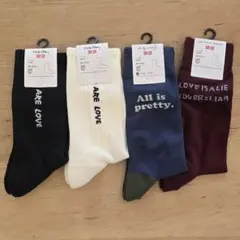 ユニクロ　ソックス　 25-27㎝　 バスキア　キースヘリング 　アンディウォ