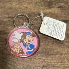 ディズニーシー　ケープコッド　ミニーマウス　キーホルダー