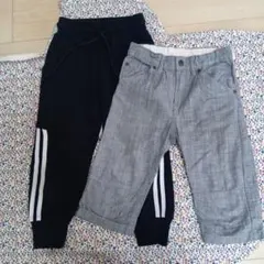 120cm相当　ボトムス2本セット（しまむら・H&M）