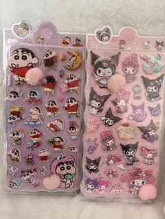 おしりぷにぷにシール　マシュマロシール　2枚セット