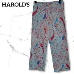 HAROLD'S【2】 ペイズリー柄 カジュアルパンツ