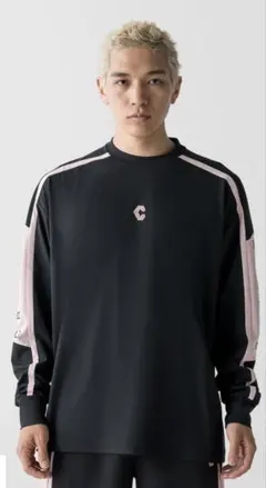 k*u様 ACCESS PEACE SYNTH L/S FOOTBALL SHI - メルカリ