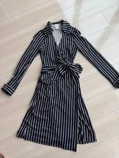 DIANE von FURSTENBERG シルクラップワンピース　サイズ0のサムネイル