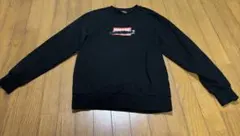 DIESEL 黒 クルーネック スウェット