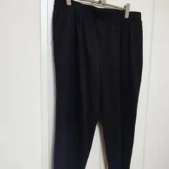 しまむら Vanilla studio テーパードパンツ 4L 黒