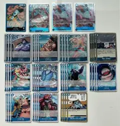 ★ワンピースカード　ジンベエ　青デッキ　パラレル　SR 蒼海の七傑