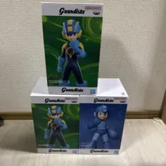 Grandista ロックマン フィギュア 2種３個セット