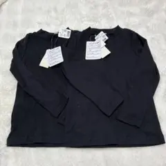 110新品タートルネック2枚