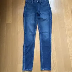 【美品】スキニーデニム ブルー 青色