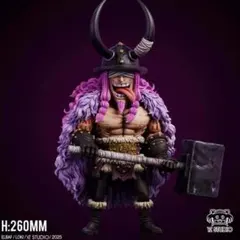 ワンピース ロックス・D・ジーベック ガレージキット フィギュア 塗装