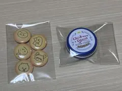 ちいかわ ぷち缶バッジ やおきん ダニサバタークッキー コラボ　マカオ限定