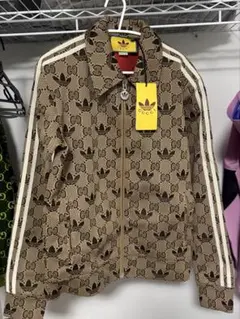 グッチ ジャケット アディダスコラボ マクロGG ハーフジップ グッチ ジャケット アディダスコラボ マクロGG ハーフジップ