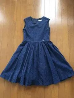 子供用　総レース　フォーマル　ノースリーブワンピース（サイズ150センチ）