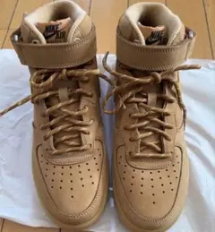Nike Air Force 1 ブラウン ハイカット　25.5㎝