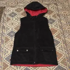 RalphLauren LAUREN ローレン フリースベスト リバーシブル