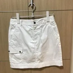 値下げ可能✨Ralph Lauren Golf used冬物スカート7 ホワイト